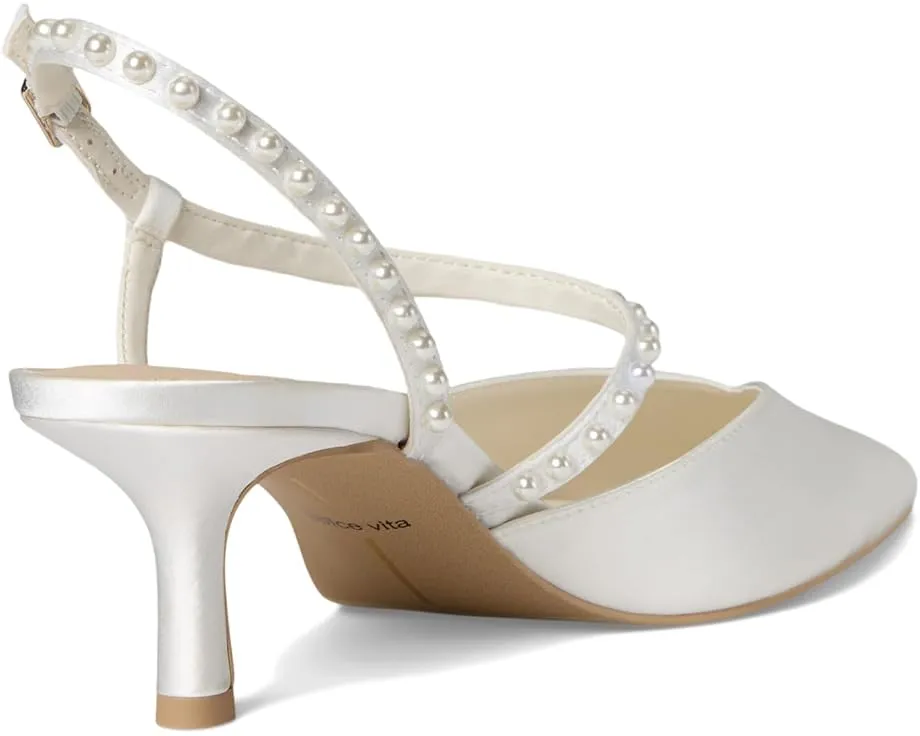 Туфли Kamra Pearl Mid на шпильке с жемчужным декором Dolce Vita