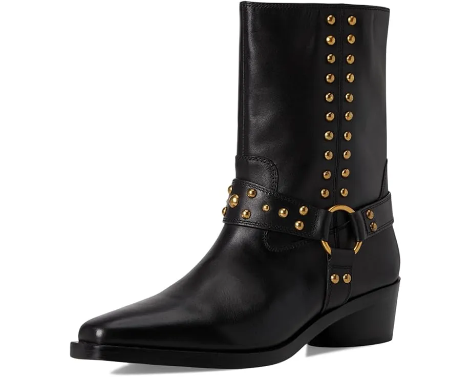 Ботинки Vince Camuto Roista Motocycle с шипами и широким ремнем с кольцом