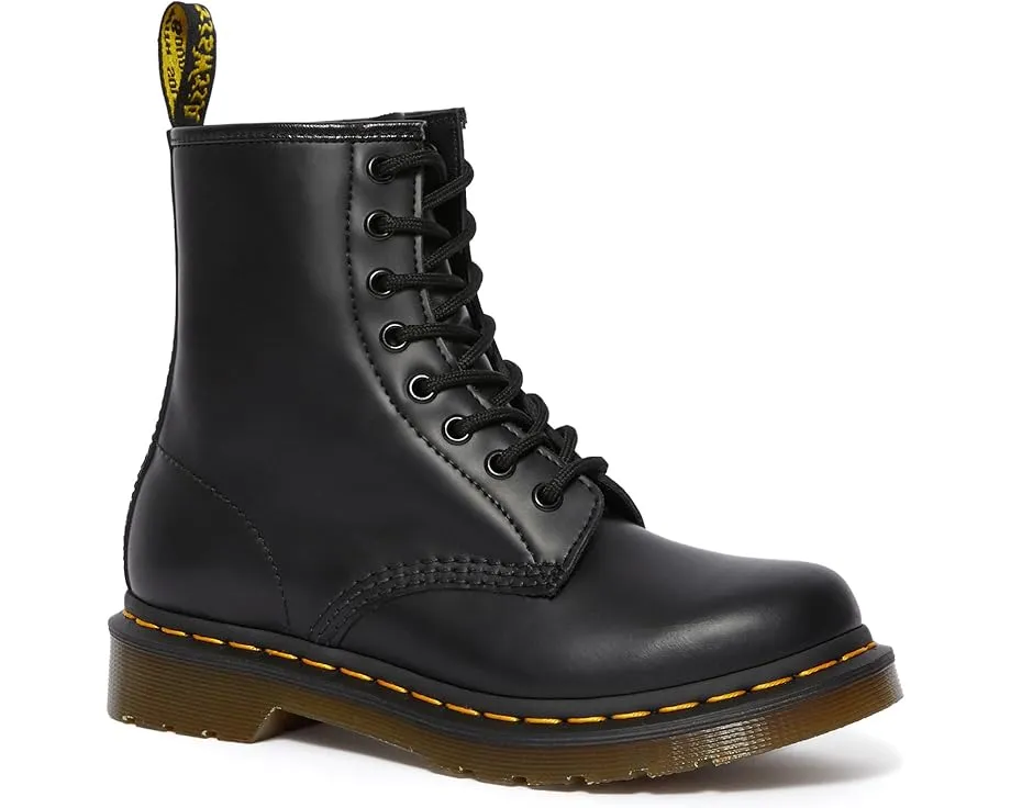 Женские ботинки Dr. Martens 1460 на шнуровке из гладкой кожи