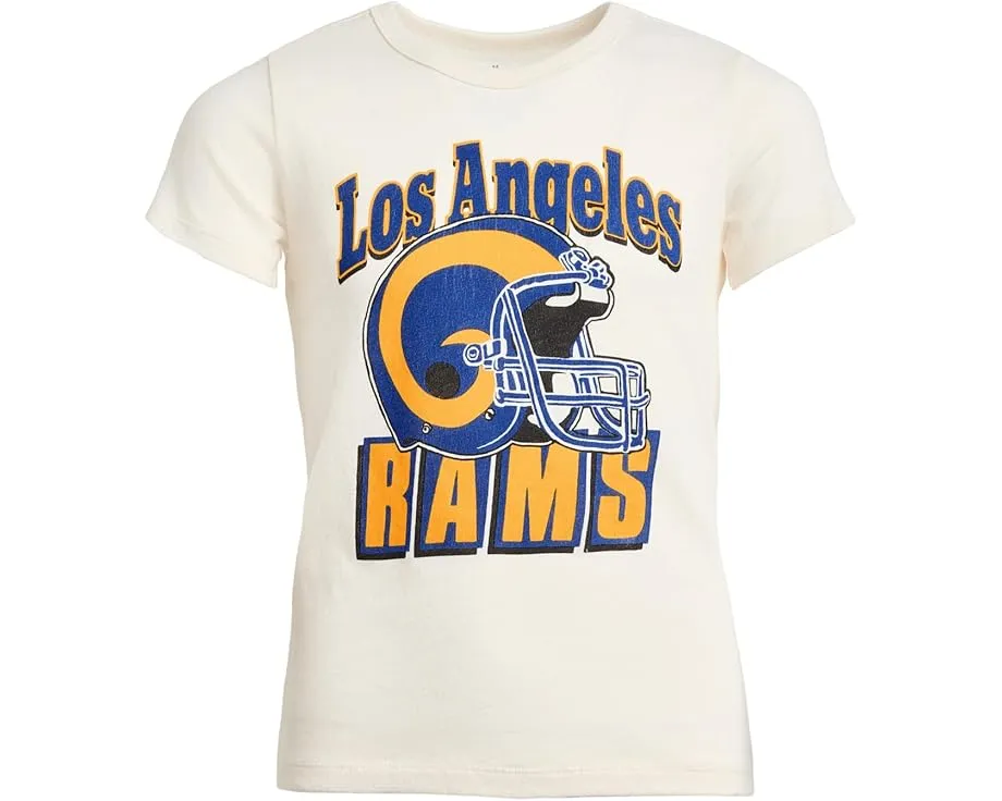 Детская футболка Junk Food Clothing Kids с принтом Los Angeles Rams и коротким рукавом