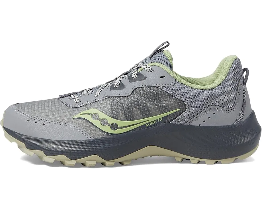 Вegan кроссовки Saucony Aura TR для трейла с амортизацией VERSARUN
