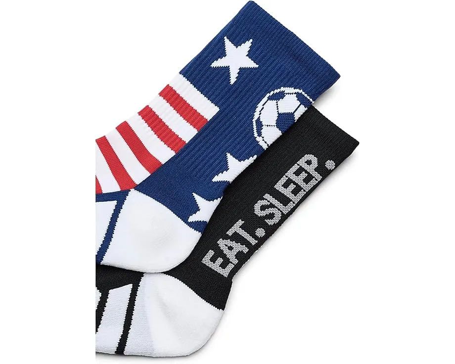 Набор носков ChalkTalk SPORTS Kids для футбола до середины икры Stars & Goals