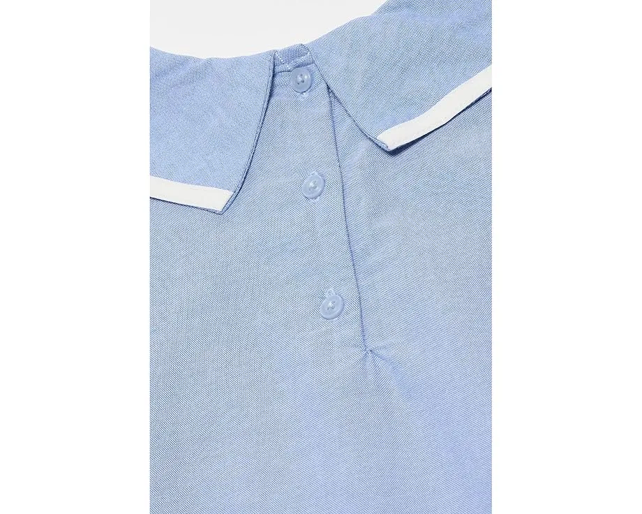 Детское платье Janie and Jack с отложным воротником и бантом из хлопка