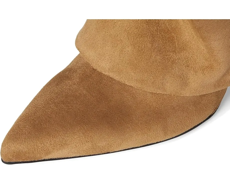 Ботинки Nine West Amazin на платформе из замши с расклешенным голенищем