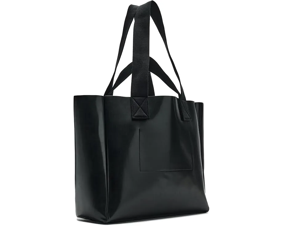 Кожаная сумка-тоут AllSaints Izzy с двумя ручками