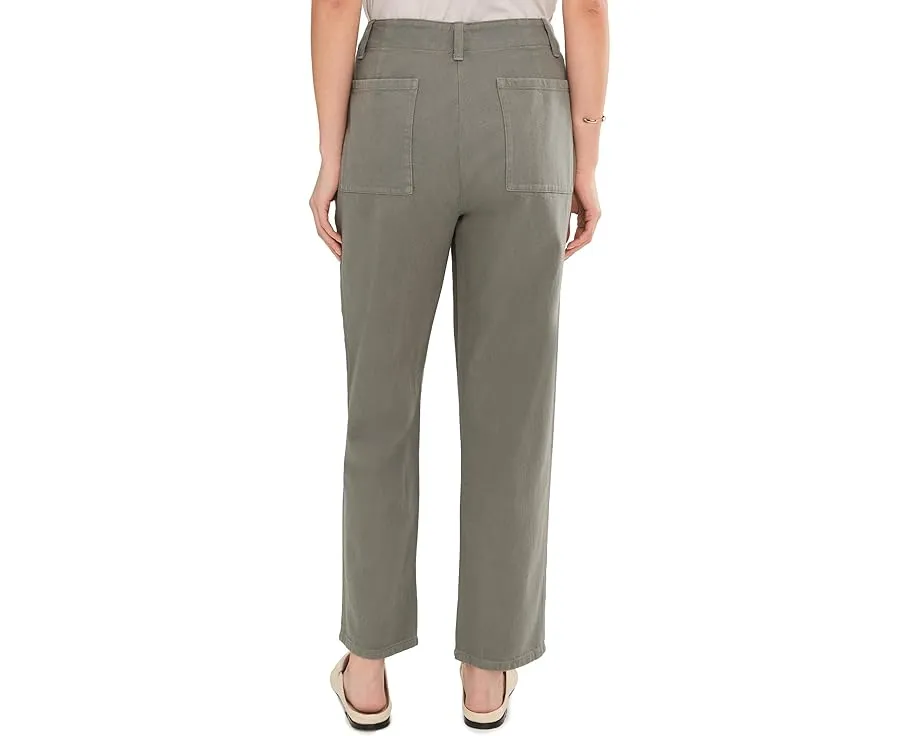 Eileen Fisher Укороченные брюки чинос из окрашенного органического хлопка