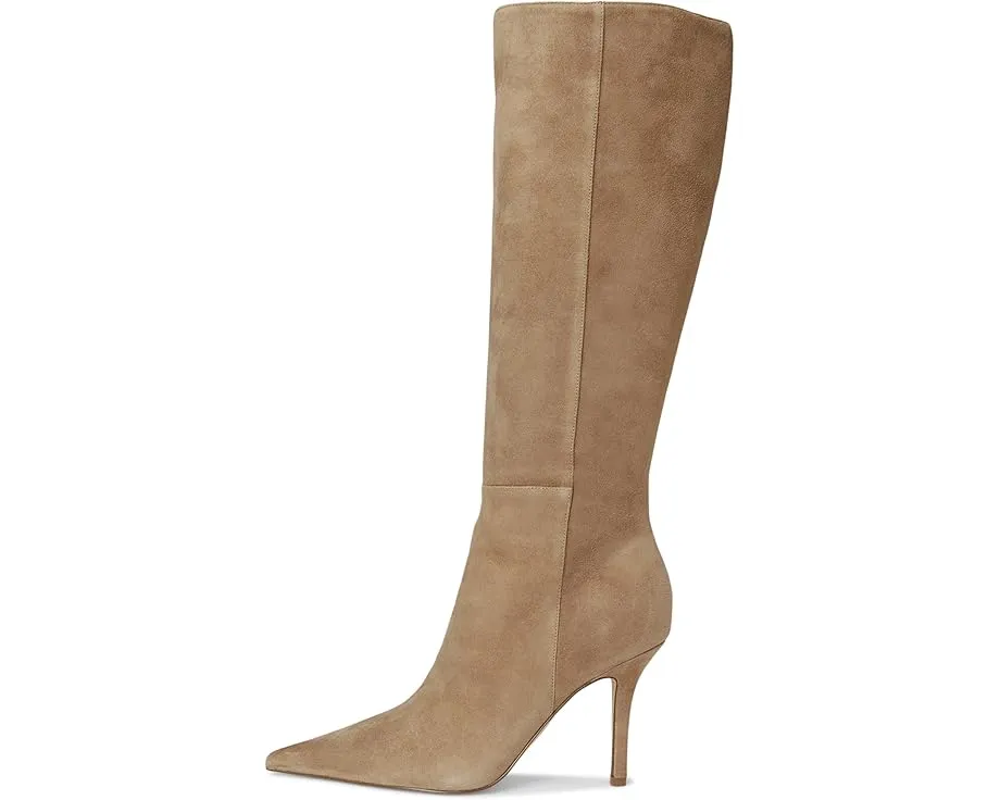Ботильоны Nine West Gerty из замши темно-коричневого цвета на каблуке