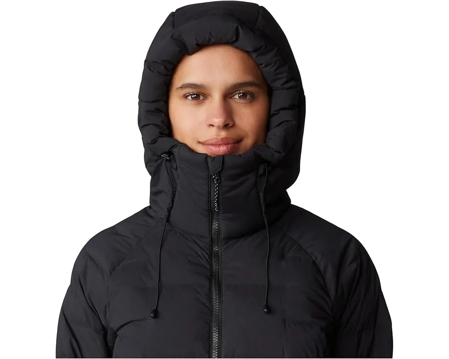 Пуховая парка Mountain Hardwear Stretchdown с капюшоном и утеплителем 700 fill