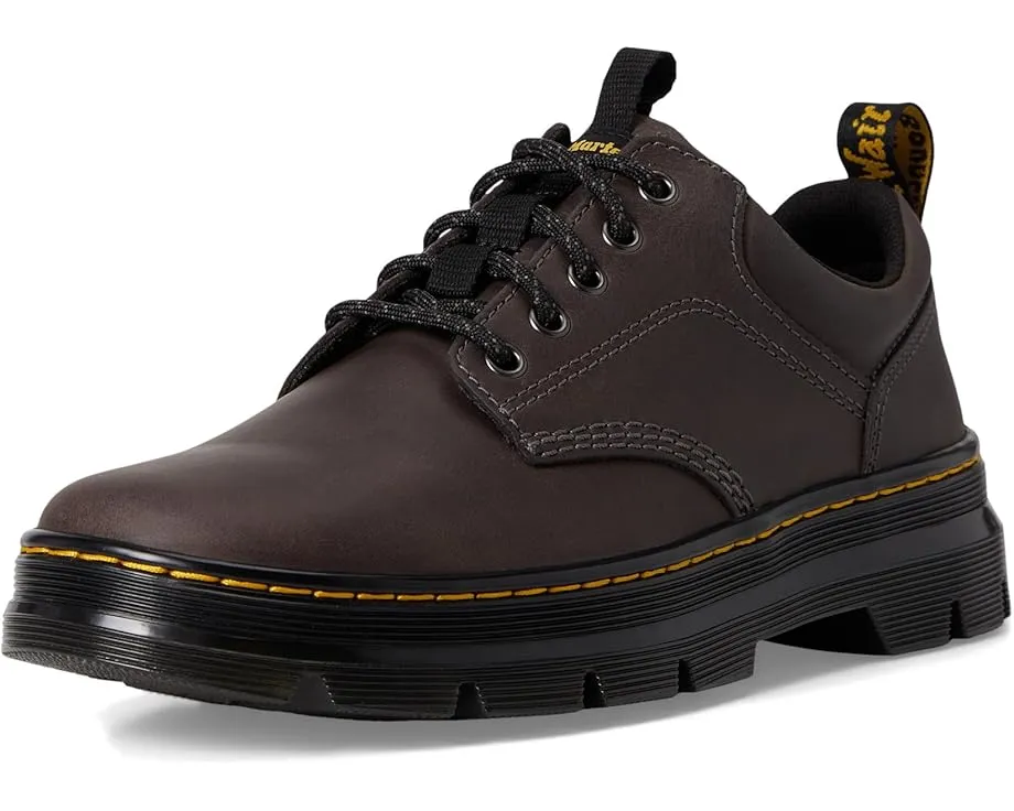 Кожаные туфли Dr. Martens Reeder на массивной подошве