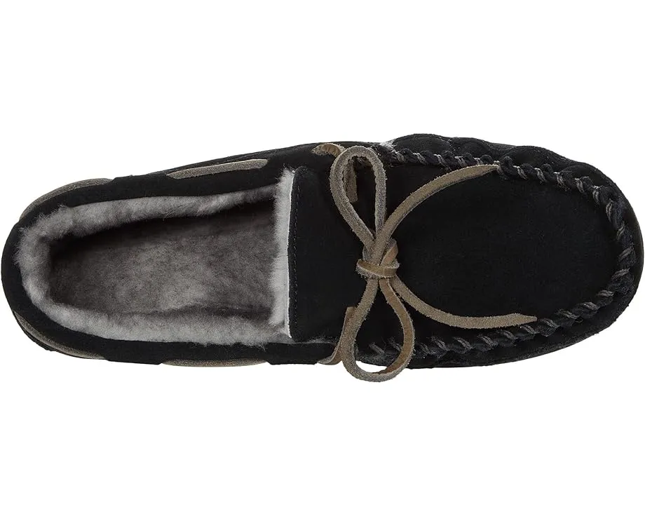 Тапочки L.L.Bean Wicked Good Moccasins из овчины с подошвой TPR