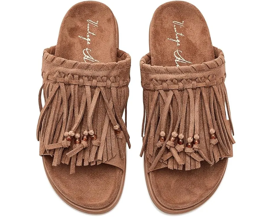 Сандалии Vintage Havana Sundance с бахромой и удобной стелькой