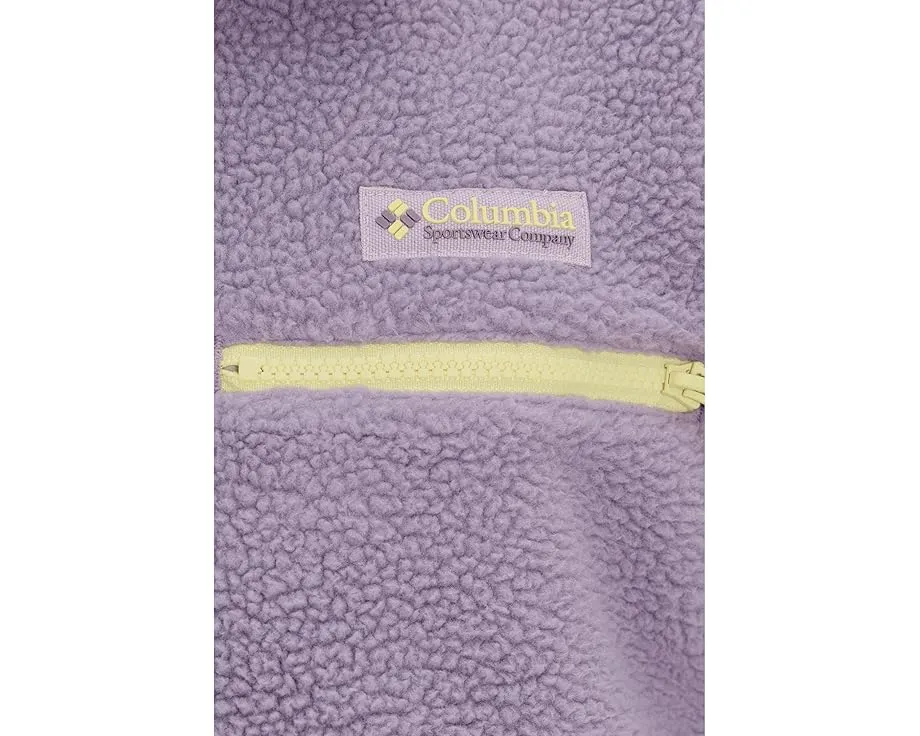 Толстовка Columbia Helvetia II Cropped 1/2 Snap из флиса Sherpa
