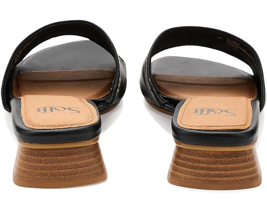 Сандалии-слипоны Sahara от Sofft с квадратным носком и мягкой подкладкой