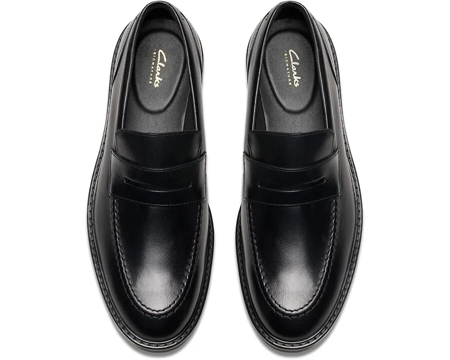 Clarks Aldwin Step с верхом из премиальной кожи и резиновой подошвой