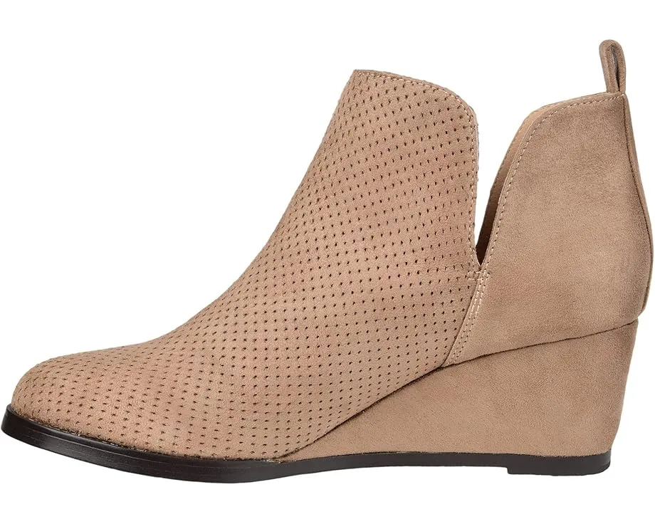 Ботильоны Mylee на танкетке с перфорацией и петлей Journee Collection