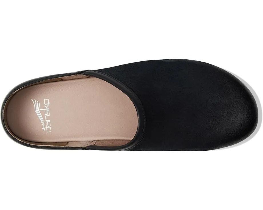 Клоги Dansko Brenna из нубука с защитой от пятен и запаха