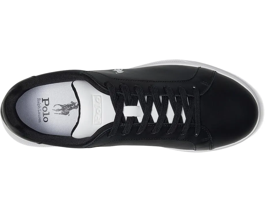 Кожаные кроссовки Polo Ralph Lauren Heritage Court II с круглым носком и резиновой подошвой