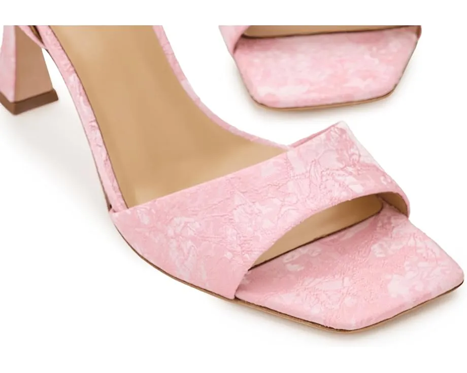 Босоножки Badgley Mischka Cady на шпильке с пряжкой в форме сердца и квадратным носком