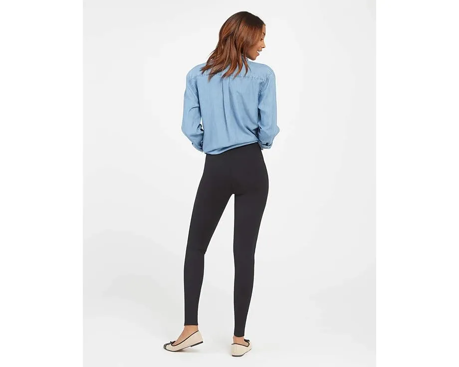 Леггинсы Ponte с эффектом утяжки и поясом высокой посадки Spanx