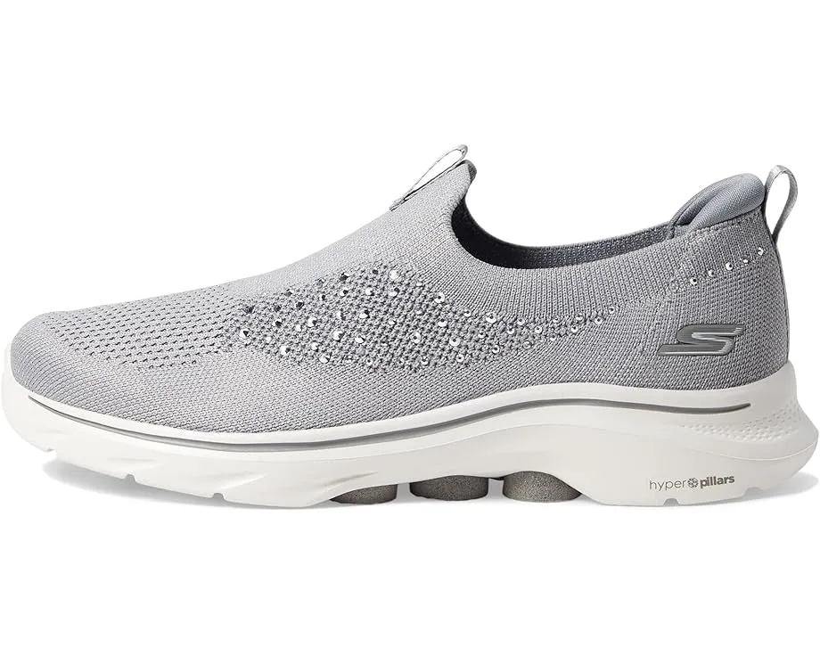 Кроссовки SKECHERS Performance Go Walk 7 Bling с пайетками и амортизацией Ultra Go