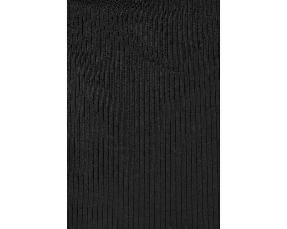 Платье Eileen Fisher с воротником-воронкой и короткими рукавами