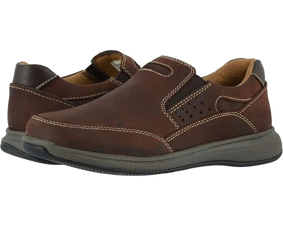 Florsheim Kids Great Lakes Sport Slip с контрастной строчкой и стелькой Memory Foam