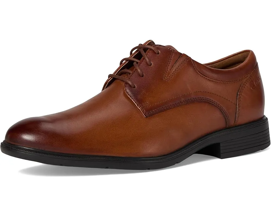 Туфли Clarks Steadwell Lace с миндалевидным носком и противоскользящей подошвой