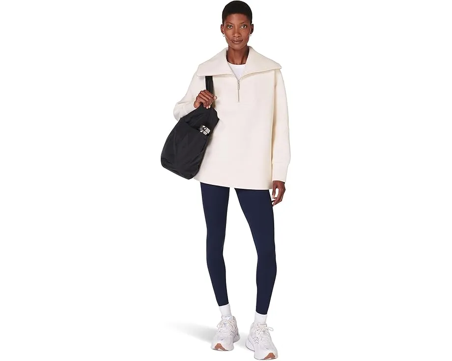 Толстовка Sweaty Betty Radiant Half Zip с карманами и боковыми разрезами