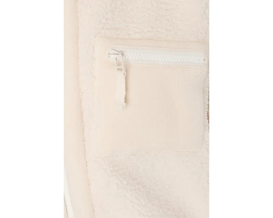 Mod-o-doc Уютная куртка из искусственного меха с воротником стойкой