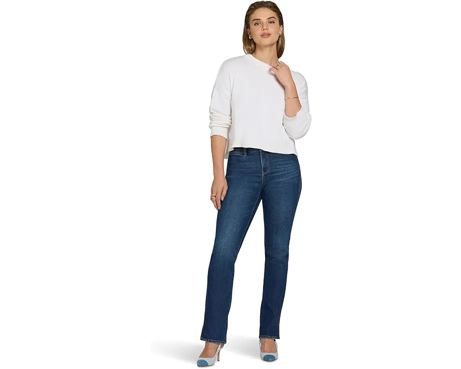 Джинсы скинни Marilyn Straight Side Slit Petite от NYDJ с разрезом