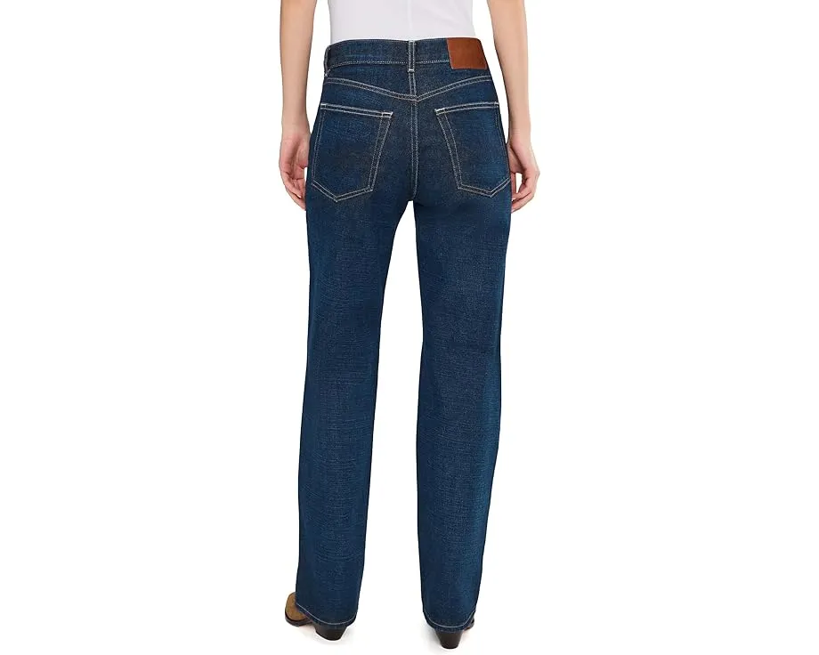 Джинсы Sydney Mid-Rise Stovepipe с узким прямым кроем и средней посадкой в цвете Recoup