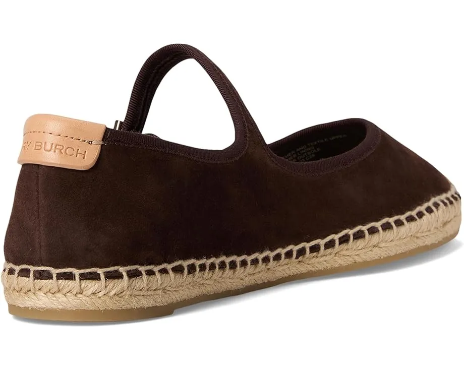 Эспадрильи Tory Burch Mary Jane с ремешком и джутовой подошвой