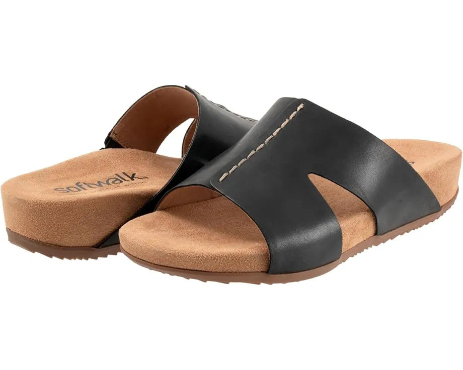 Сандалии SoftWalk Beverly с анатомической стелькой и эластичной вставкой