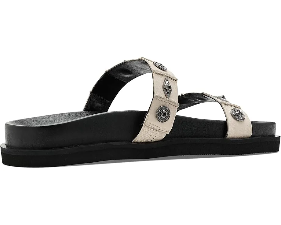 Сандалии Free People Findings на платформе с металлическими деталями