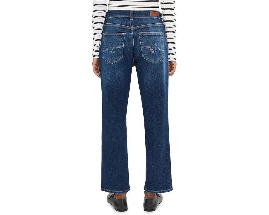 Джинсы Brinley Mid-Rise Straight Crop с прямой средней посадкой и укороченными штанинами в цвете Outspoken