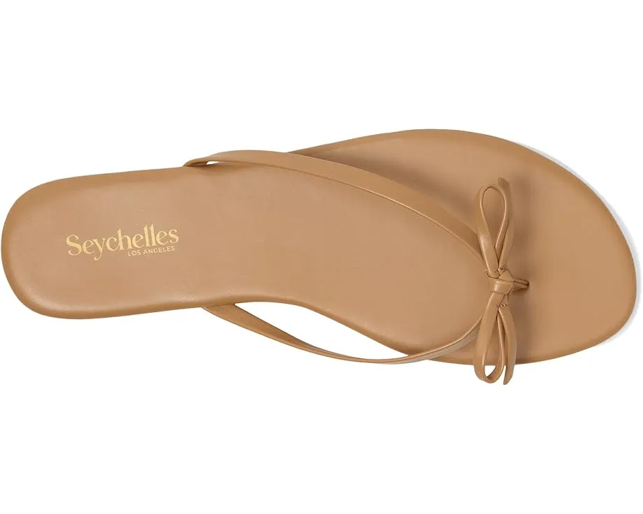 Кожаные босоножки Wish List V от Seychelles с бантом и круглым носком