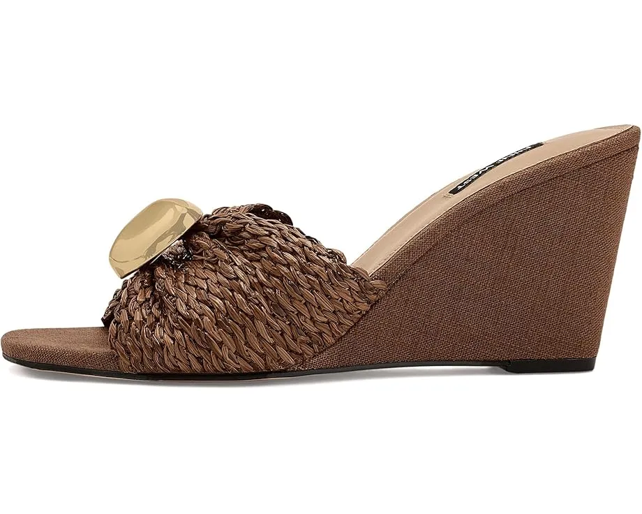 Босоножки Nine West Nessla с танкеткой и плетеным верхом