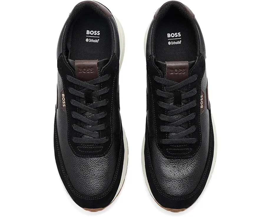 Кроссовки BOSS Vinston Low Profile Leather с круглым носком