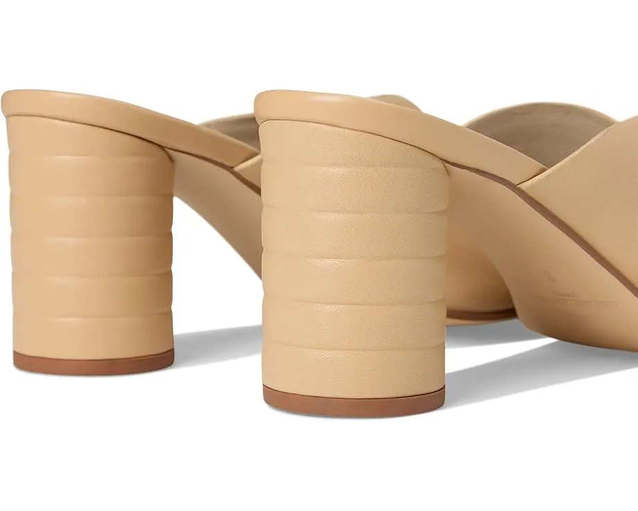 Босоножки Karah с открытым квадратным носком и ребристым каблуком