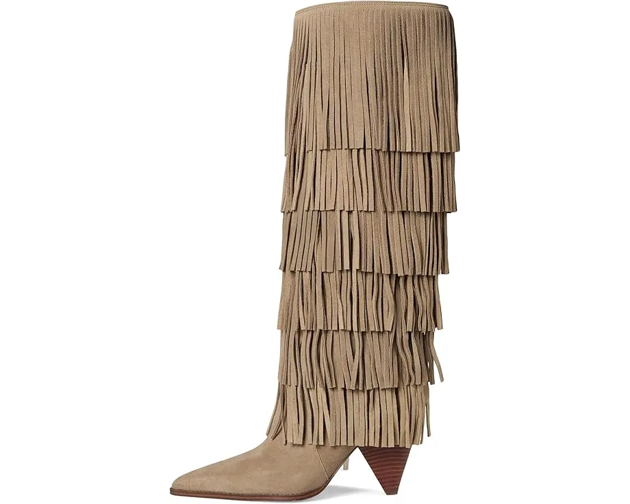 Ботинки Jayla Heeled в ковбойском стиле с бахромой