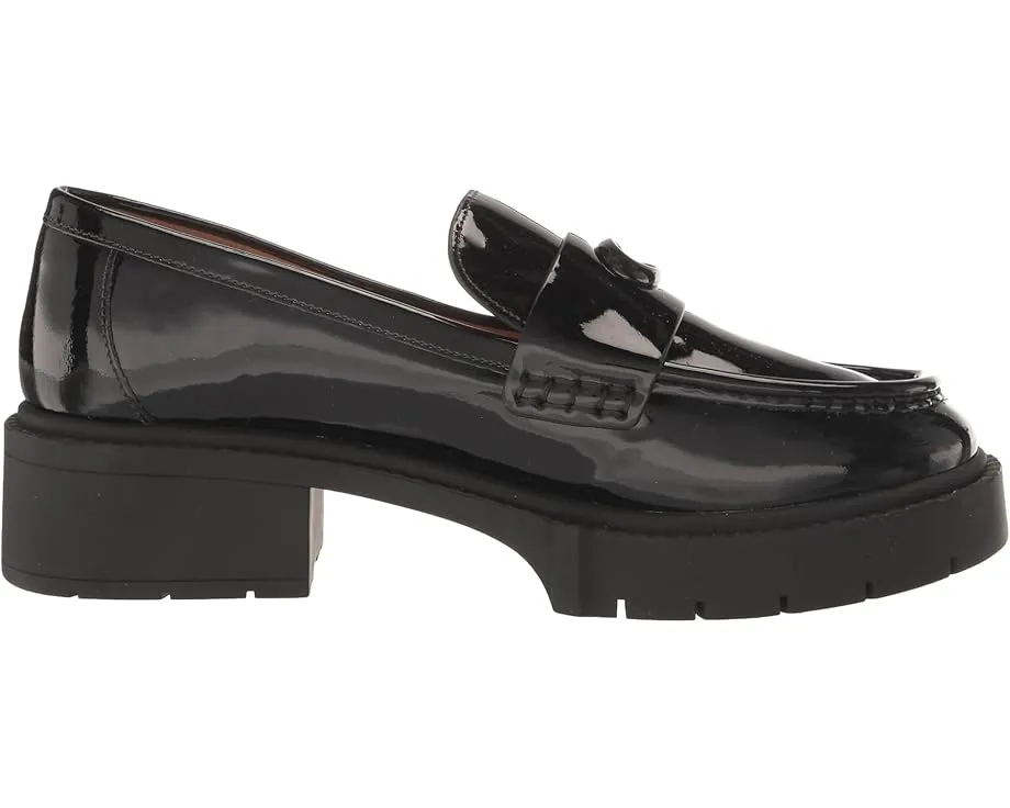 COACH Leah мокасины на платформе с круглым носком и стопкой каблуков