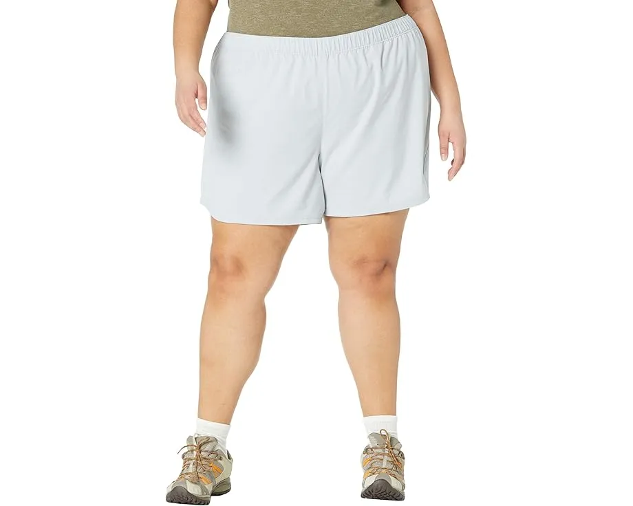 Шорты Columbia PFG Tamiami Plus Size с эластичным поясом и защитой от солнца UPF 50