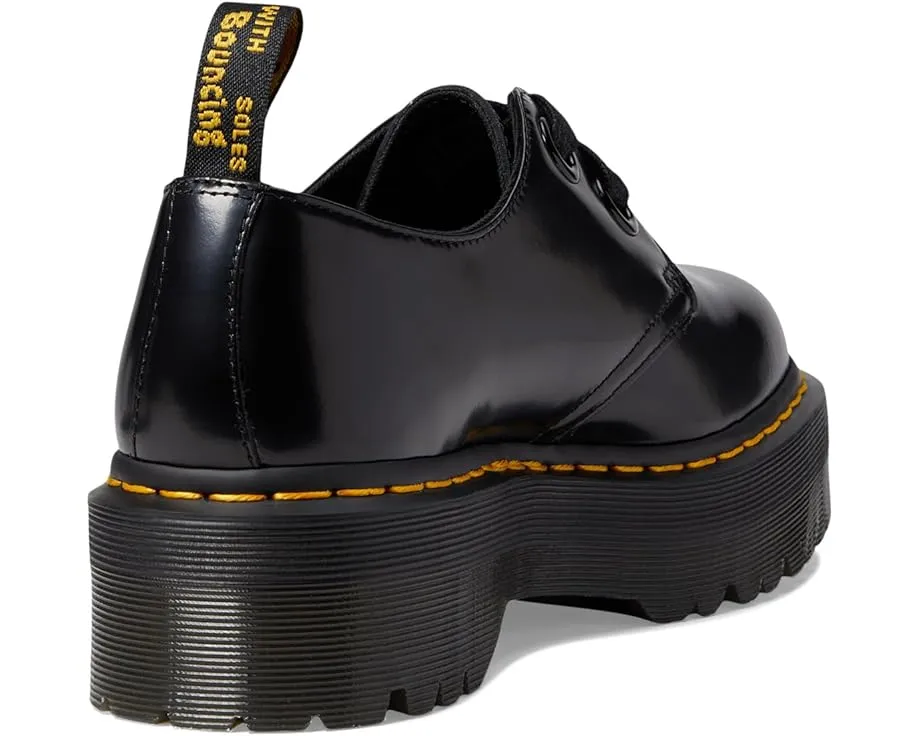 Туфли Dr. Martens Holly Quad Retro с радужным металлическим эффектом