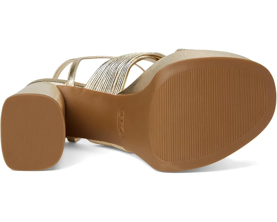 Сандалии Alessia на высокой платформе с ремешками и обернутым каблуком