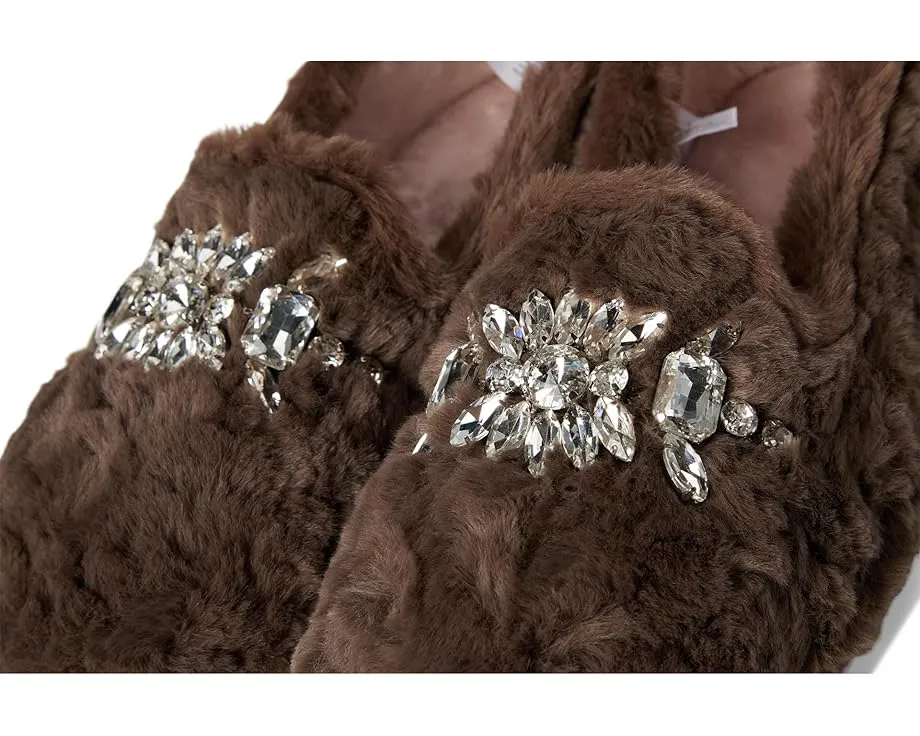 Тапочки-лоферы Free People Slumber Party с стразами и искусственным мехом