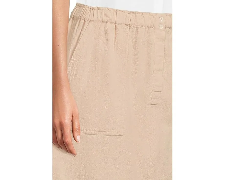 Юбка Lilla P с круглым подолом и эластичным поясом из воздушного текстурированного хлопка