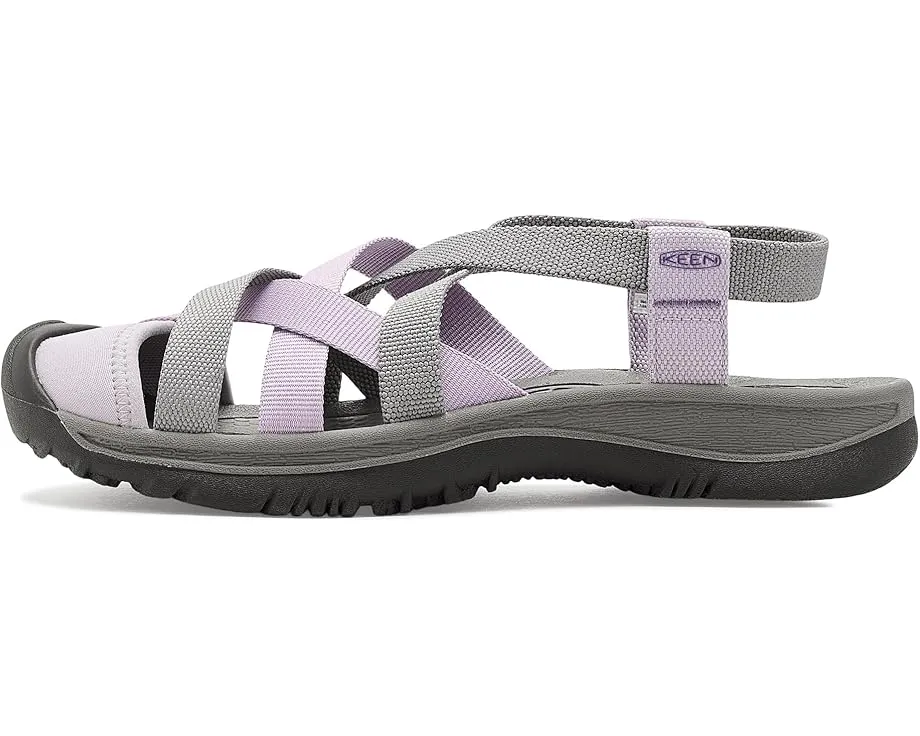 Сандалии KEEN Whisper Lattice с перекрестными ремешками и пеной для комфорта