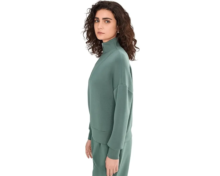 Свитшот Hawley с молнией до половины и оверсайз кроем от Varley