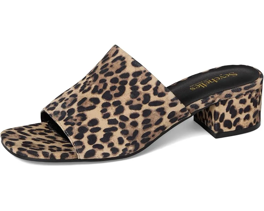 Seychelles Мюли Pepper из замши с квадратным носком и устойчивым каблуком