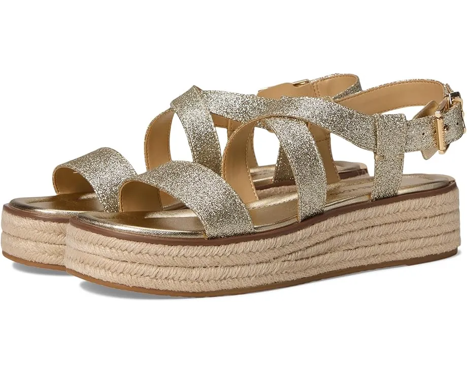 Босоножки MICHAEL Michael Kors Espadrille на платформе с плетением